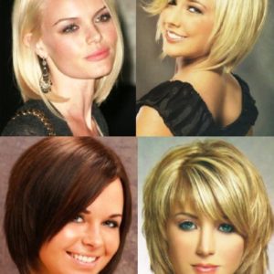 Короткие стрижки для девушек с круглым лицом